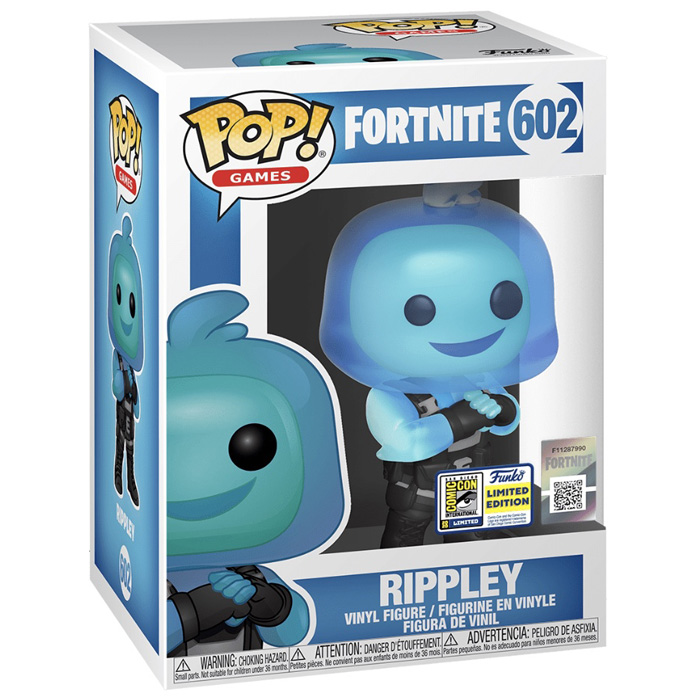 Figura Funko Pop Rippley (Fortnite) en su caja
