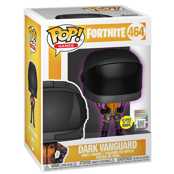 Figura Funko Pop Darth Vanguard (Fortnite) en su caja