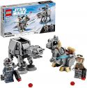 LEGO 75298 Star Wars Microfighters: AT-AT vs. Tauntaun Juguete de construcción con Mini Figura de Luke Skywalker y Caminante