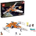 LEGO Star Wars - Caza Ala-X de Poe Dameron, Juguete de Construcción Inspirado en la Guerra de las Galaxias, Incluye...