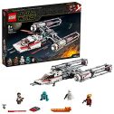 LEGO 75249 Star Wars Caza Estelar ala-Y de la Resistencia, Juguete de Construcción para niños +8 años con Mini Figuras