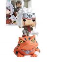 Pop Anime Naruto Shippuden Jiraiya On Toad 10Cm, Figura de acción de PVC con Caja, Juguetes de Modelos coleccionables para...