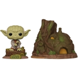 Funko Dagobah Yoda con cabaña (Star Wars)